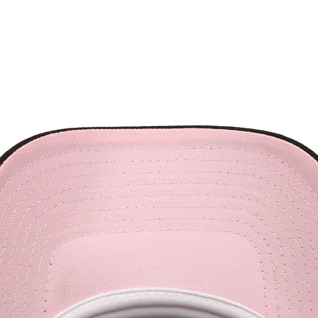 Los Angeles Dodgers Black On Pink 100th Anniversary SP 9Forty A-Frame Snapback