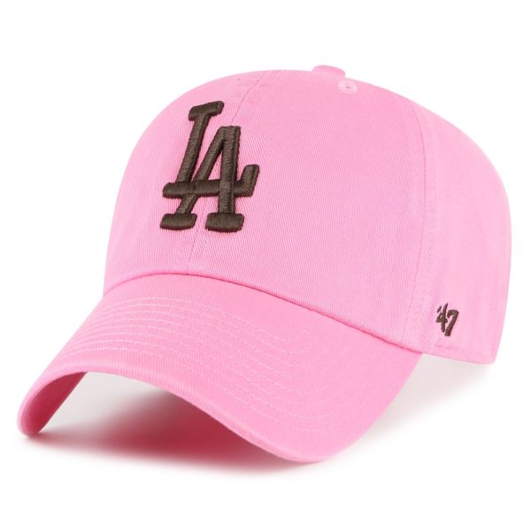 Los Angeles Dodgers Rose On Brown '47 Brand Clean Up
