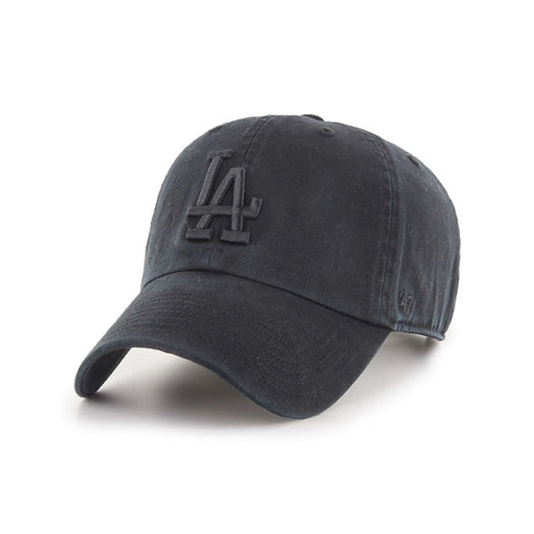 Los Angeles Dodgers Black on Black '47 Brand Clean Up