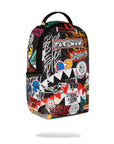 SprayGround Pac-Man Stickers DLXSV Backpack