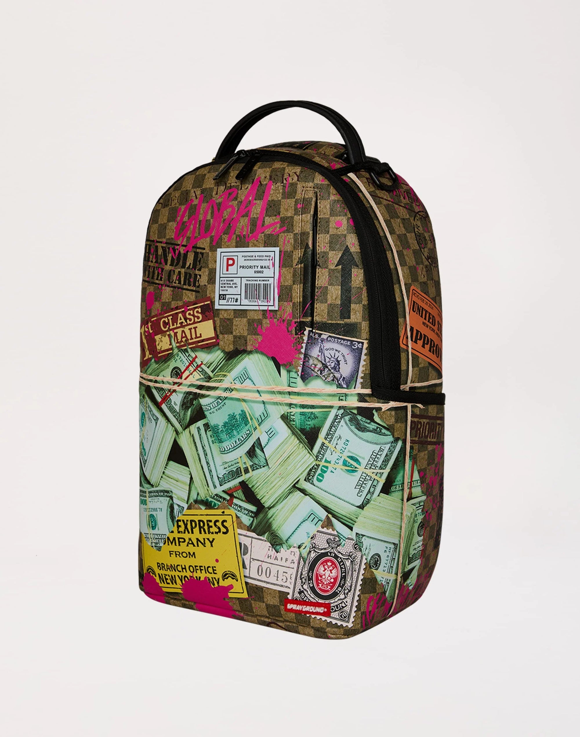 SprayGround Torn Packaging RMX DLXSV Backpack