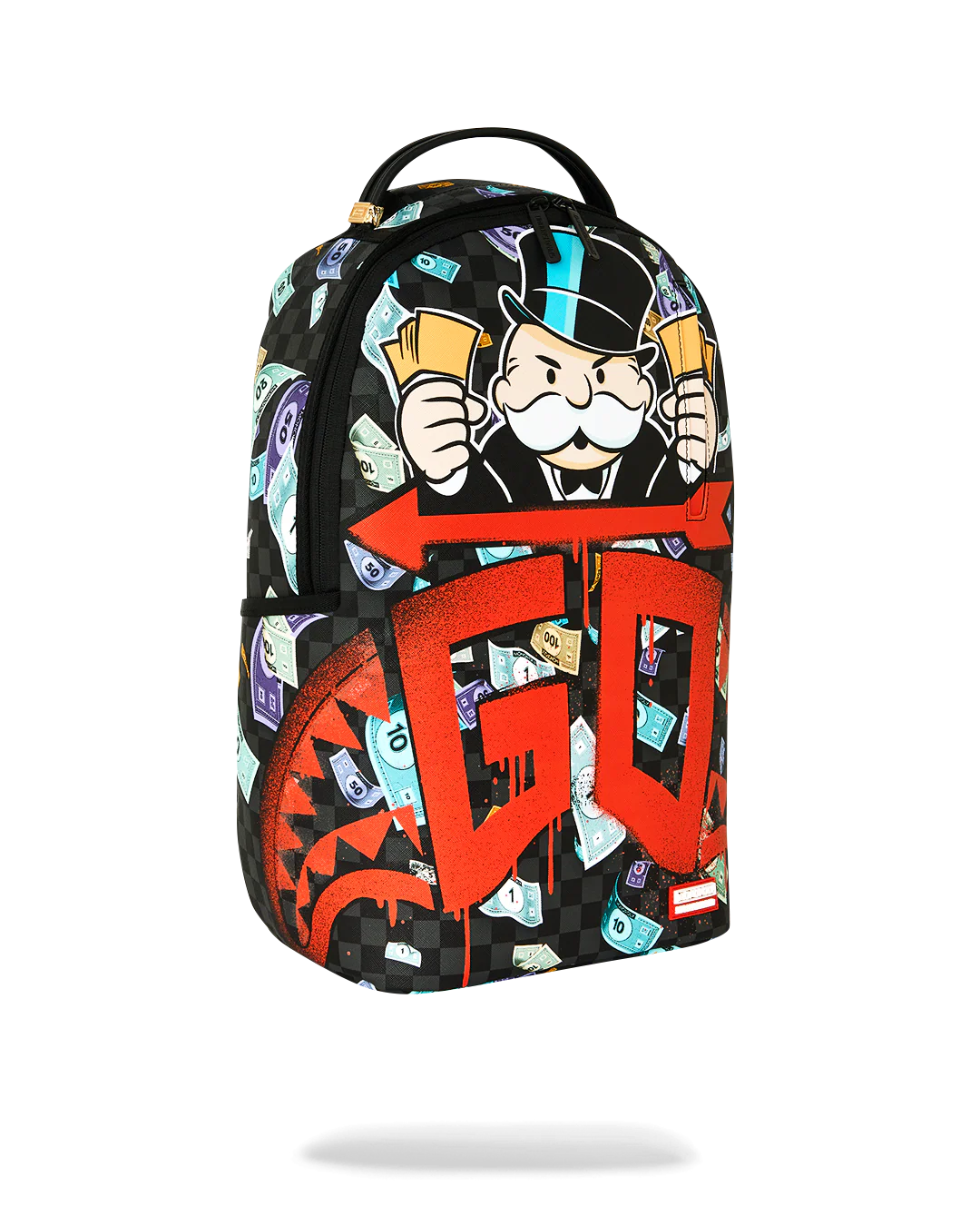 SprayGround Monopoly Time To Go Back DLXSV Backpack
