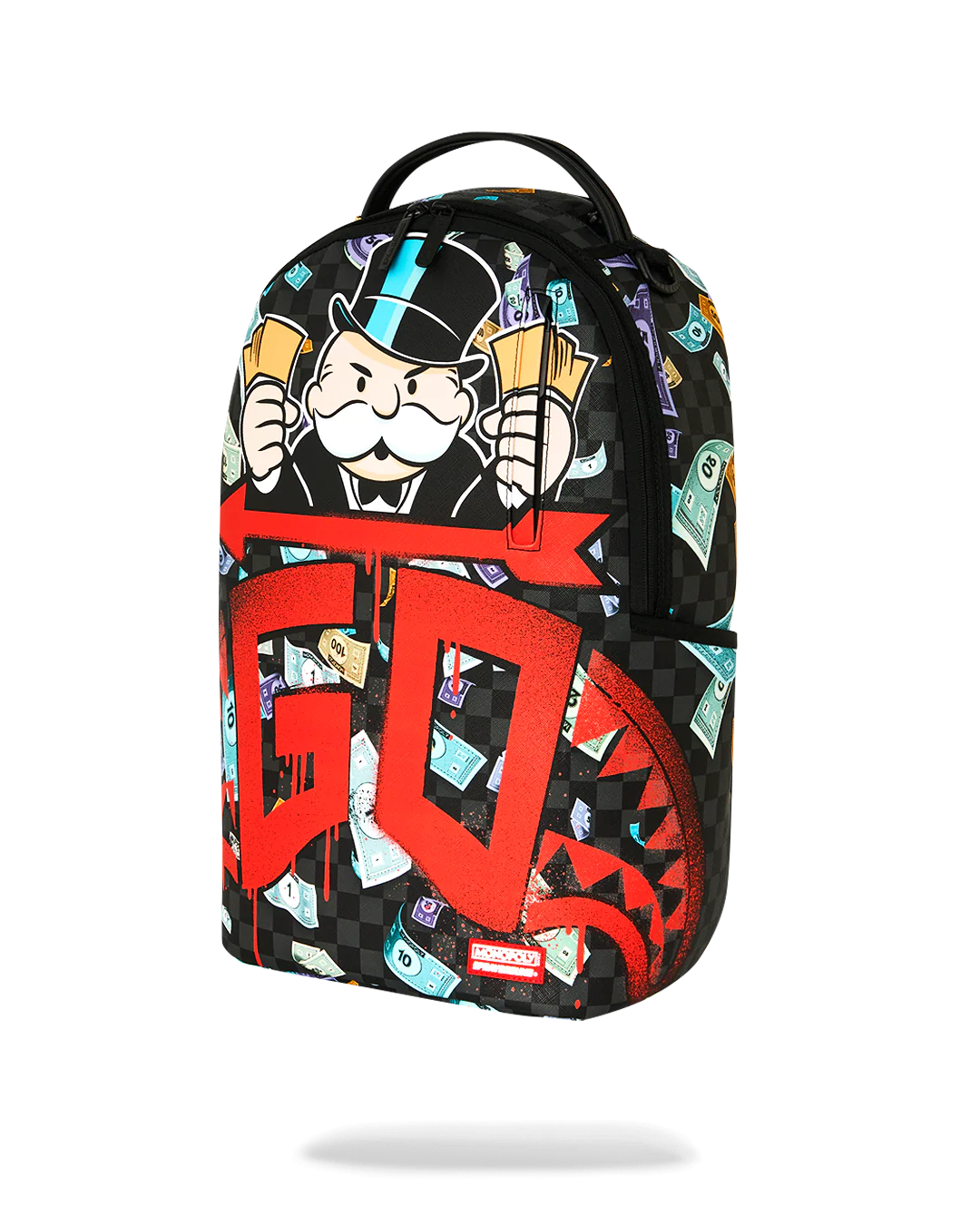 SprayGround Monopoly Time To Go Back DLXSV Backpack