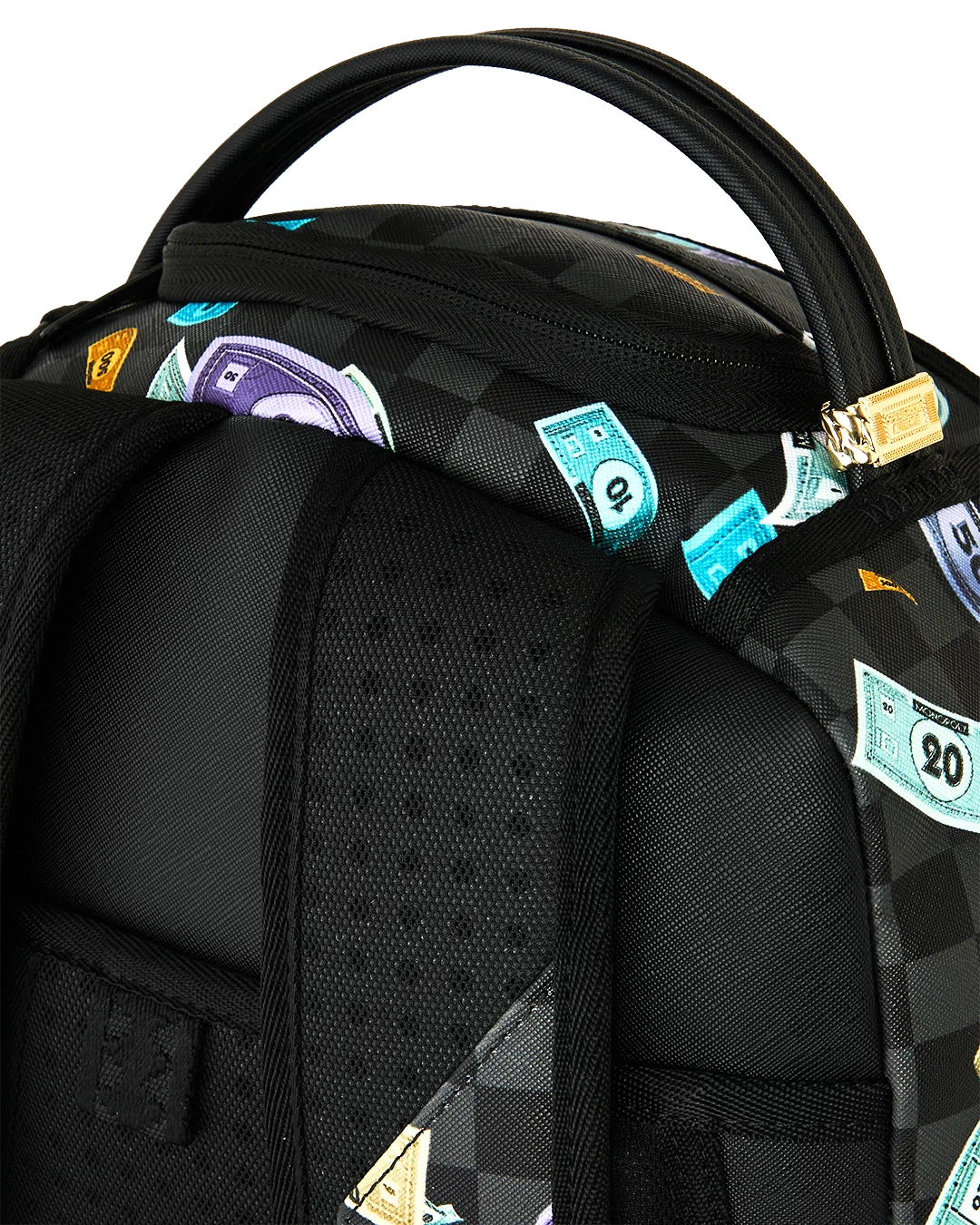 SprayGround Monopoly Time To Go Back DLXSV Backpack