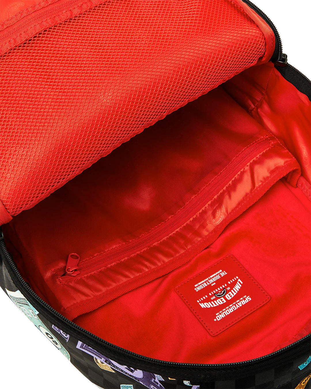 SprayGround Monopoly Time To Go Back DLXSV Backpack
