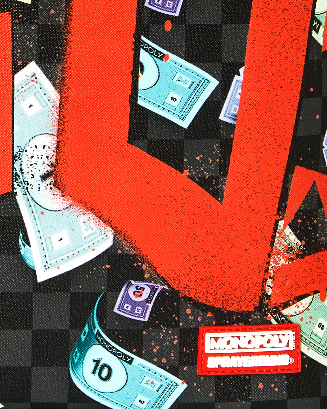 SprayGround Monopoly Time To Go Back DLXSV Backpack