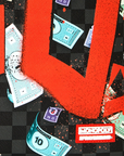 SprayGround Monopoly Time To Go Back DLXSV Backpack