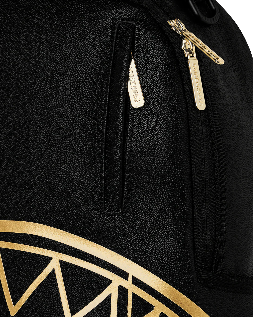 SprayGround That Gold Drip DLXSV Backpack