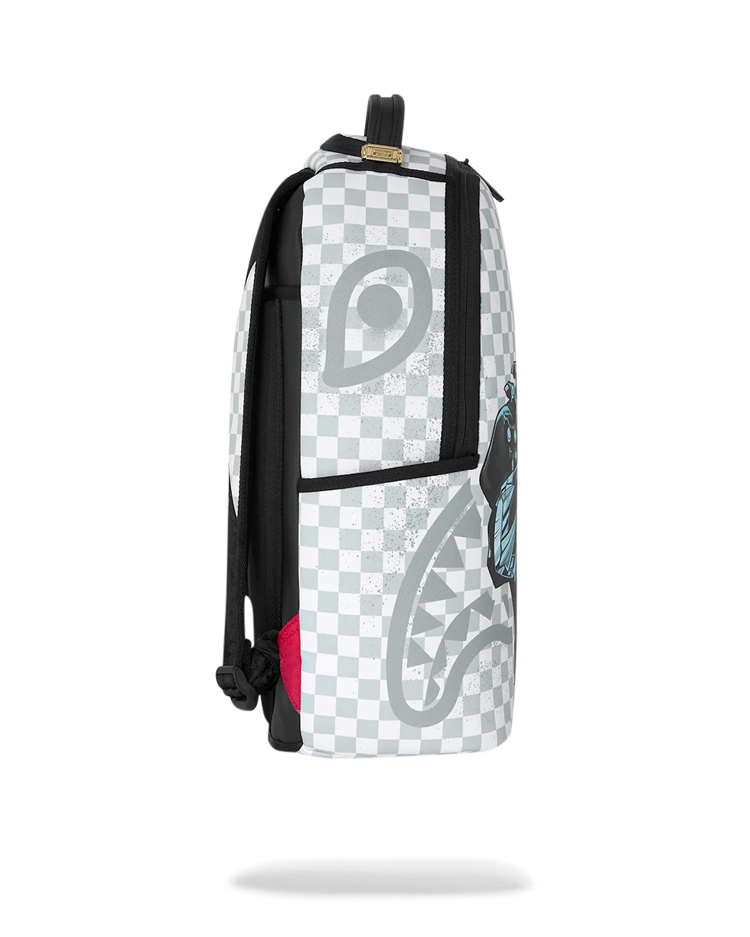 SprayGround Marvel Black Panther Wakanda Forever On White Check DLXSV Backpack