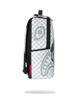 SprayGround Marvel Black Panther Wakanda Forever On White Check DLXSV Backpack
