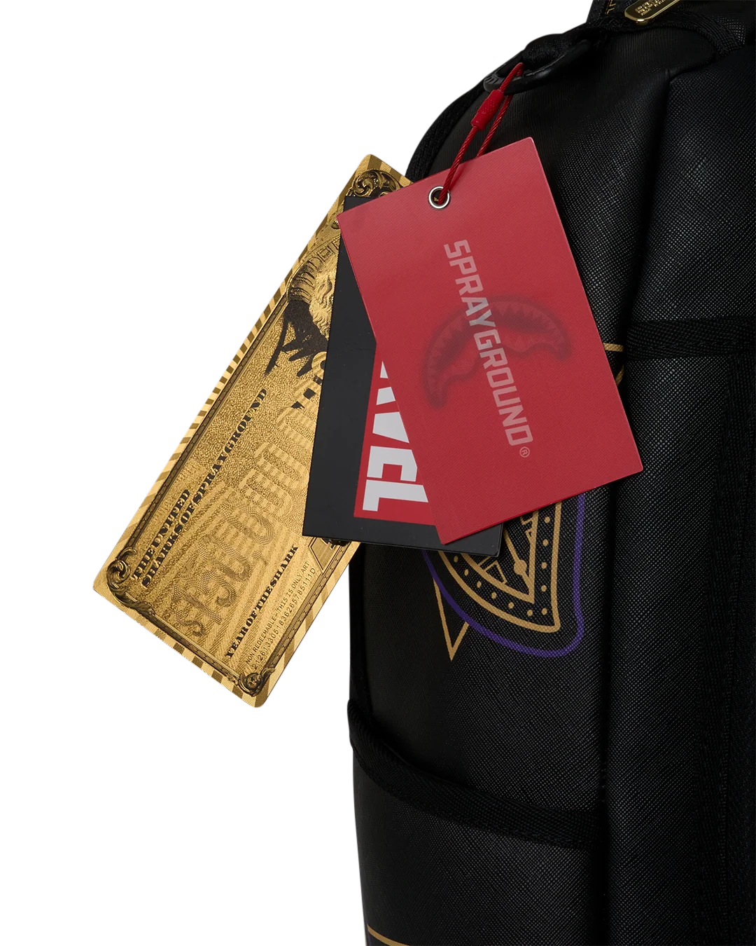 SprayGround Marvel Wakanda Forever Black Panther Emblem DLXSV Backpack
