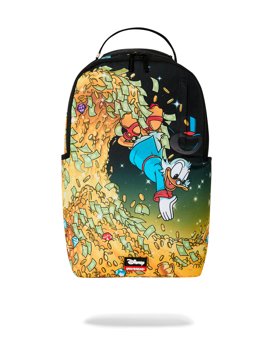 SprayGround Scrooge McDuck Money Rider Hokusai DLXSR Backpack