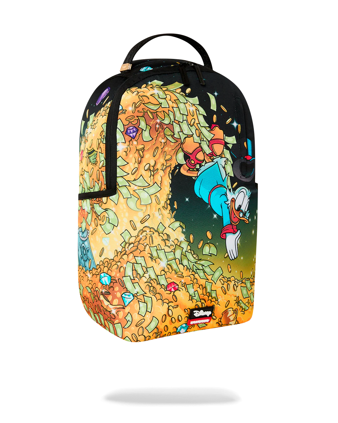 SprayGround Scrooge McDuck Money Rider Hokusai DLXSR Backpack