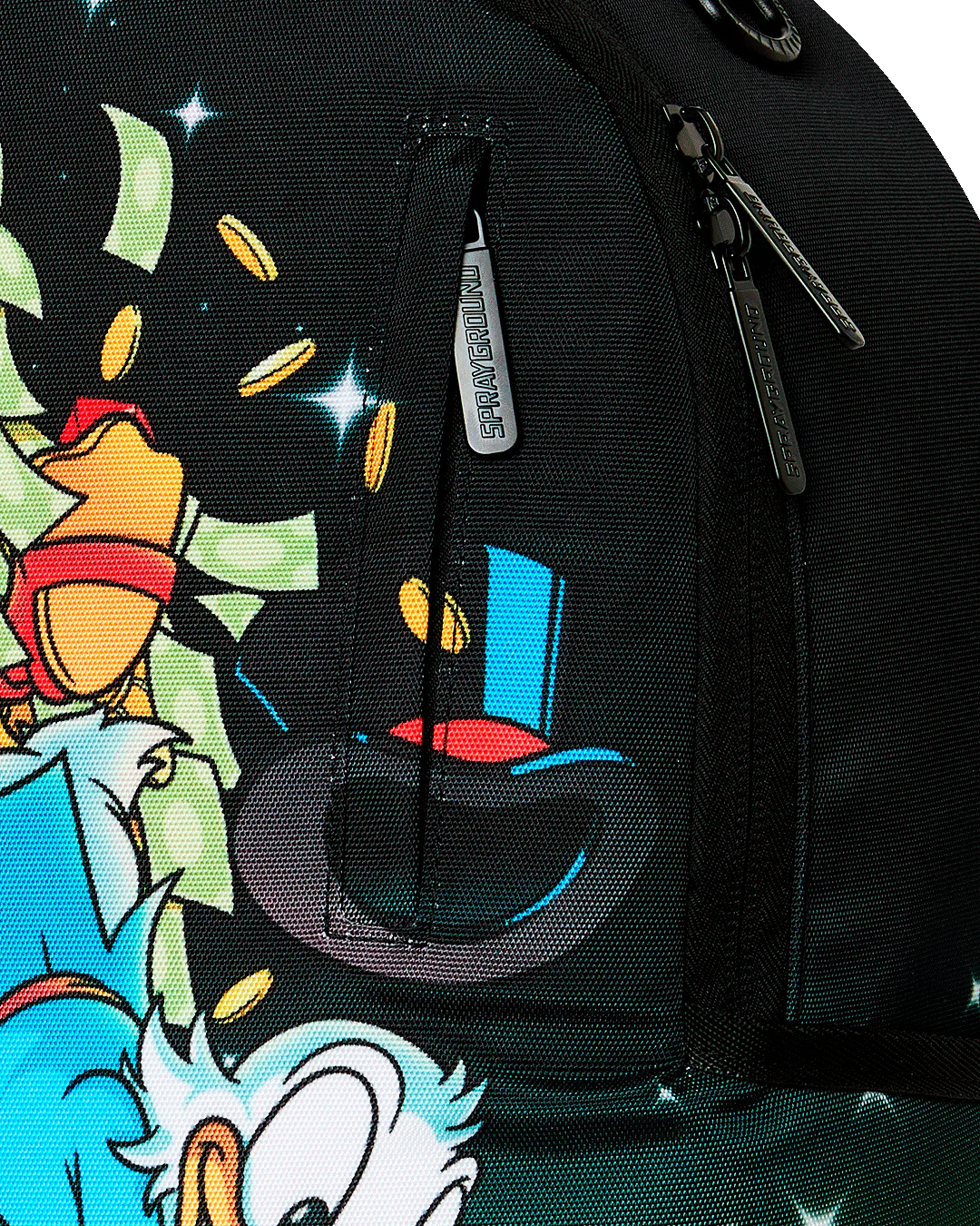 SprayGround Scrooge McDuck Money Rider Hokusai DLXSR Backpack