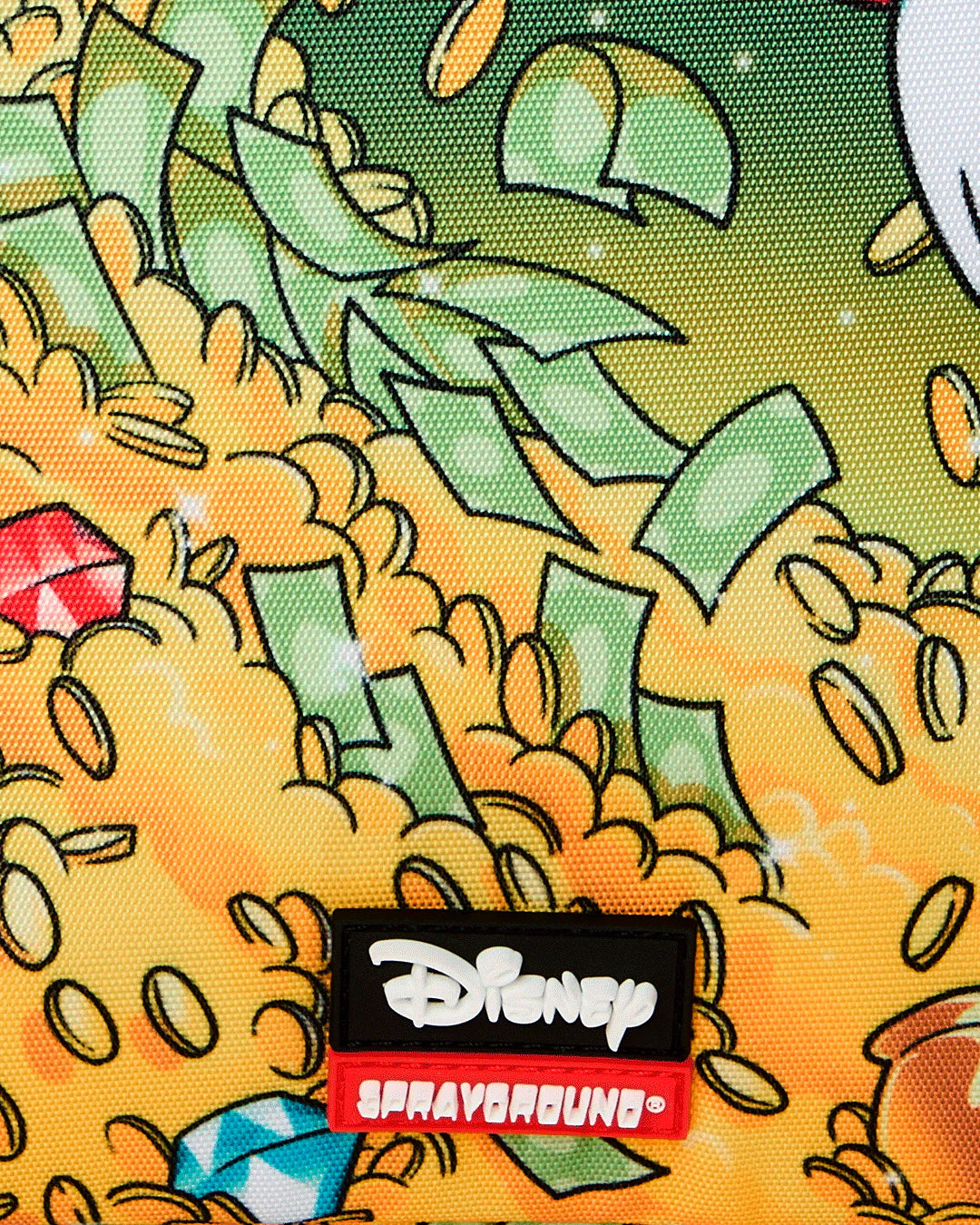 SprayGround Scrooge McDuck Money Rider Hokusai DLXSR Backpack