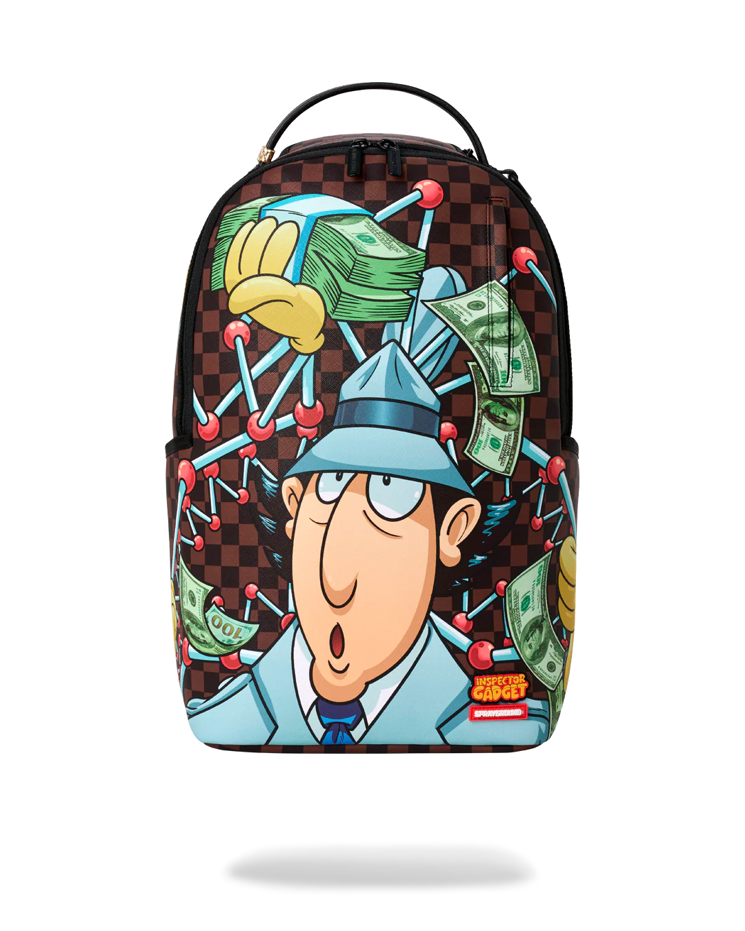 SprayGround Inspector Gadget Gadget Hands Pay Up DLXSV Backpack