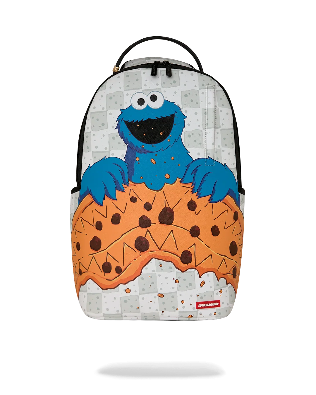 SprayGround Sesame Street Cookie Monster Shark DLXSR Backpack