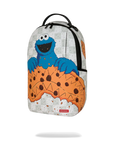 SprayGround Sesame Street Cookie Monster Shark DLXSR Backpack