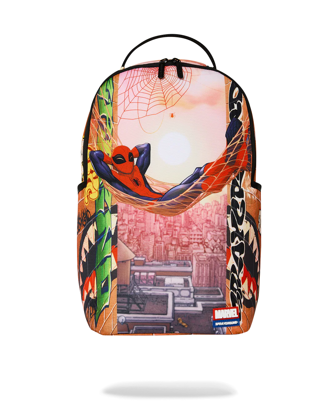 SprayGround Spiderman Web Hammock Chillin Marvel DLXSR Backpack