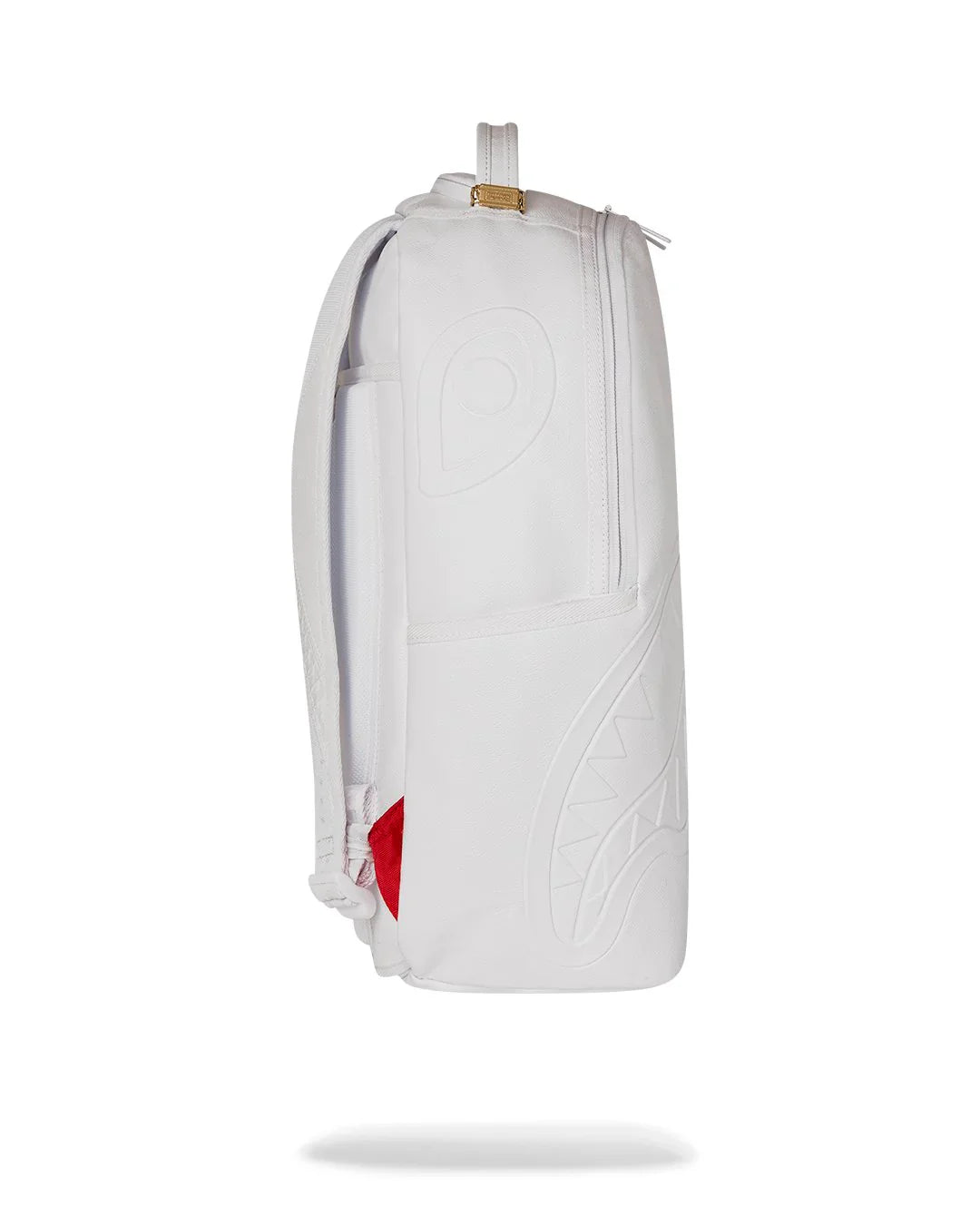 SprayGround Gold Brick Luxe White DLXSV Backpack