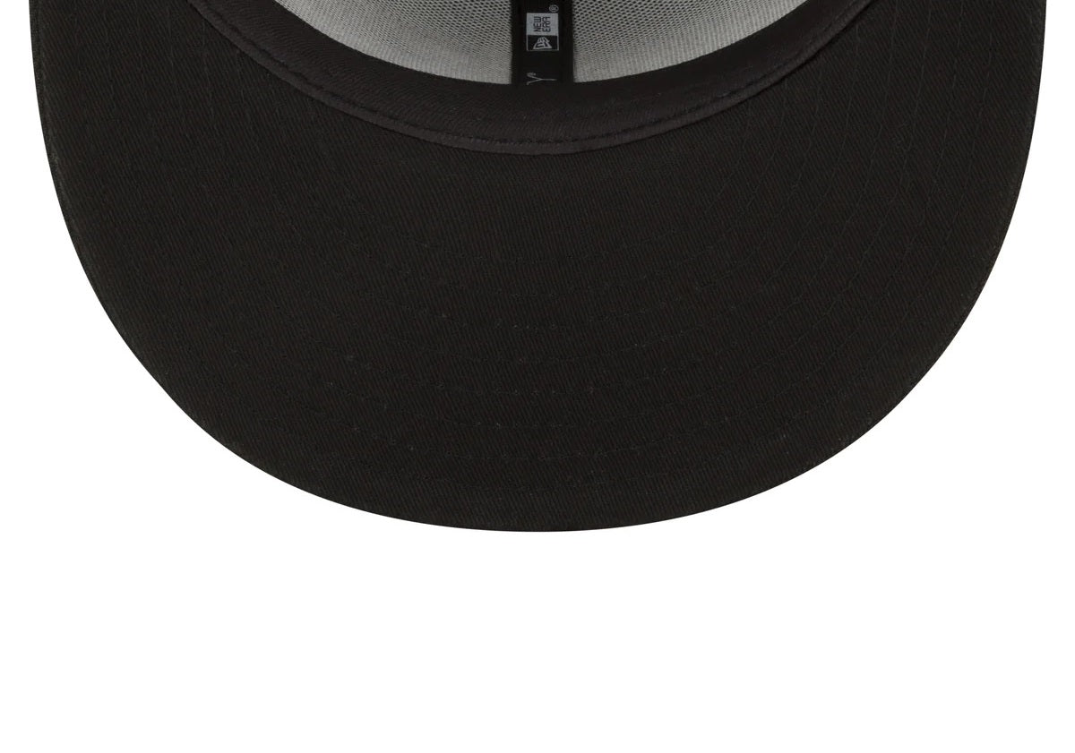 Pittsburgh Steelers Black on White NFL 9Fifty Snapback