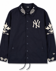 New Era New York Yankees Western Script Coaches Jacket