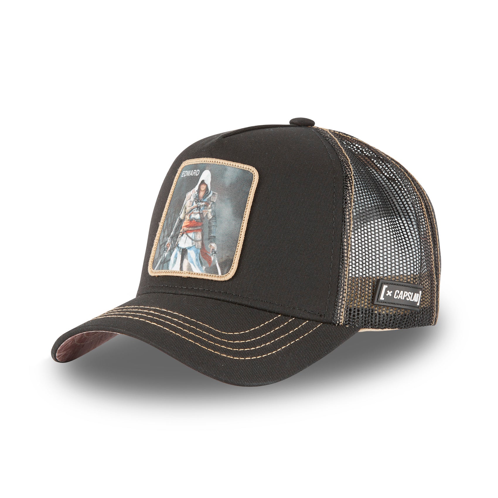 CAPSLAB X Assassins Creed Edward Trucker Hat – CROWN MINDED