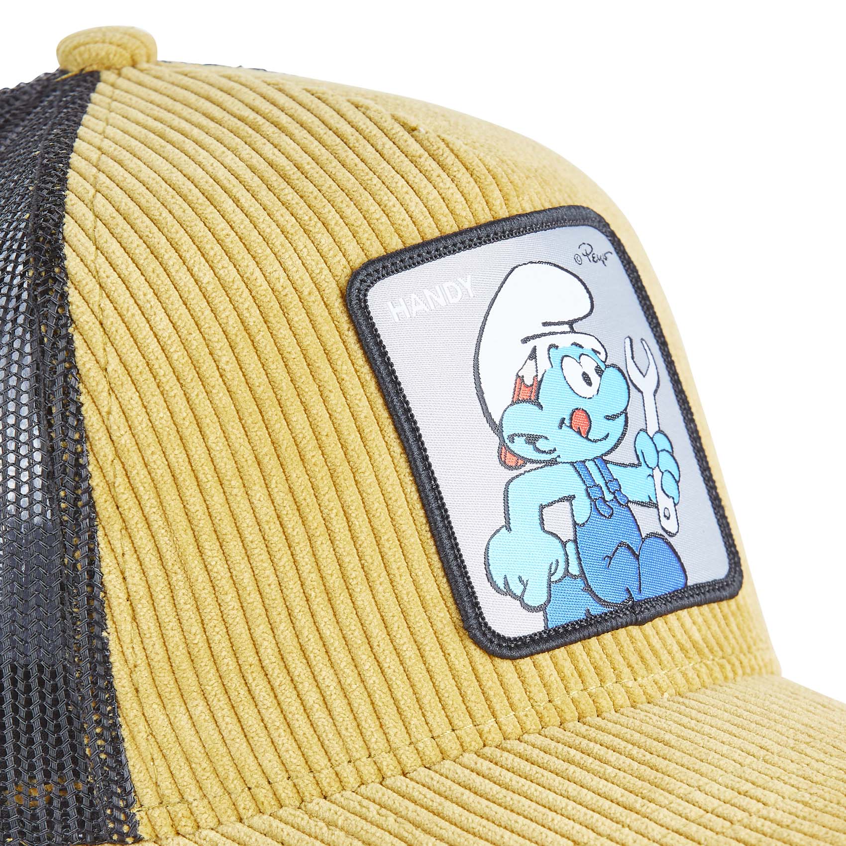 CAPSLAB X The Smurfs Handy Corduroy Trucker Hat