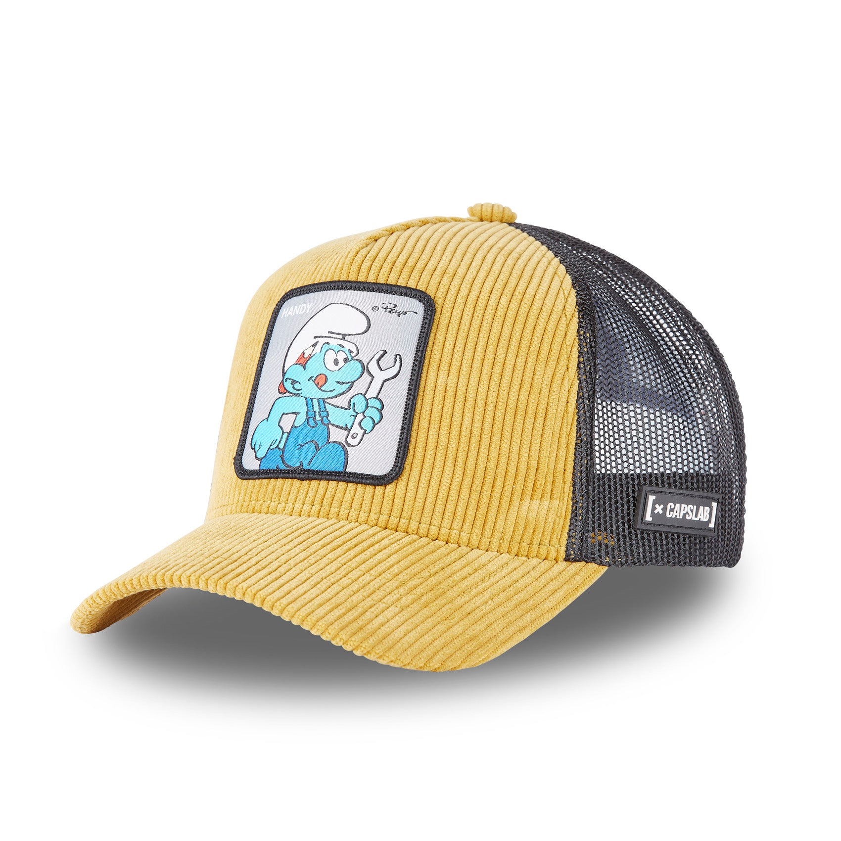 CAPSLAB X The Smurfs Handy Corduroy Trucker Hat
