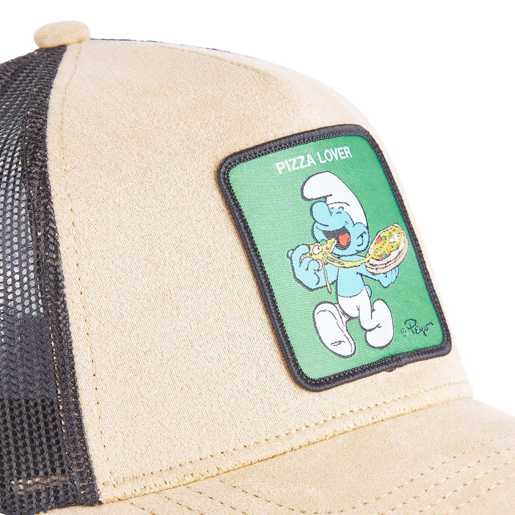 CAPSLAB X The Smurfs Pizza Lover Trucker Hat
