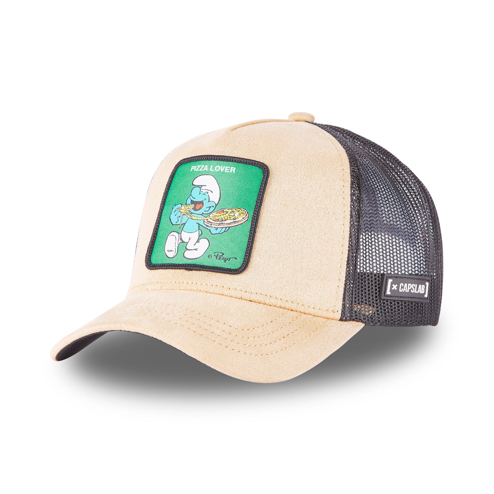 CAPSLAB X The Smurfs Pizza Lover Trucker Hat
