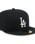 Los Angeles Dodgers Rhinestone Badge Black 59Fifty Fitted