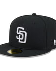 San Diego Padres Rhinestone Badge Black 59Fifty Fitted