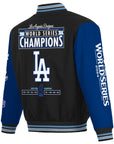Los Angeles Dodgers Eight-Time World Series Champions Black Royal Jacket