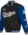 Los Angeles Dodgers Eight-Time World Series Champions Black Royal Jacket