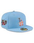 Los Angeles Dodgers Sky Blue USA 250th Anniversary SP 59Fifty Fitted