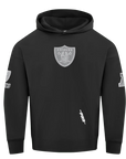 Pro Standard Las Vegas Raiders Reverse French Terry Drop Shoulder Black Hoody