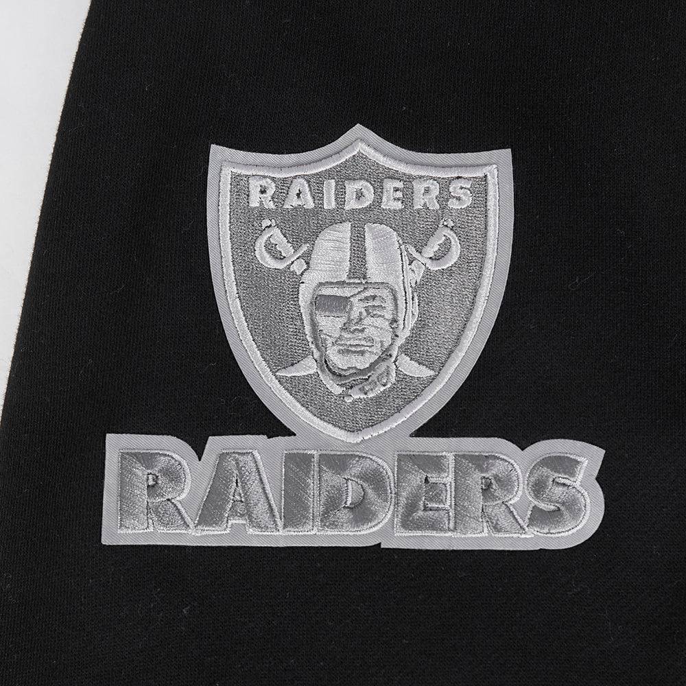 Pro Standard Las Vegas Raiders Reverse French Terry Drop Shoulder Black Hoody
