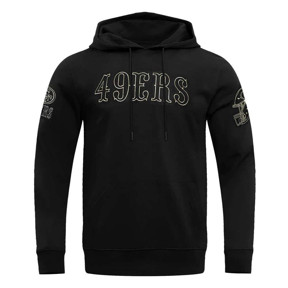 Pro Standard San Francisco 49ers Black &amp; Gold Double Knit Pullover Hoody