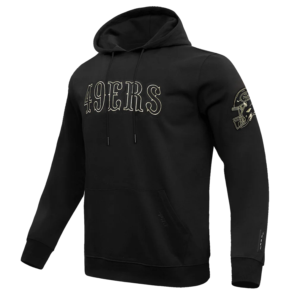 Pro Standard San Francisco 49ers Black &amp; Gold Double Knit Pullover Hoody