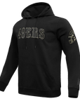 Pro Standard San Francisco 49ers Black & Gold Double Knit Pullover Hoody