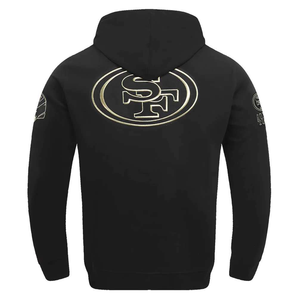 Pro Standard San Francisco 49ers Black &amp; Gold Double Knit Pullover Hoody