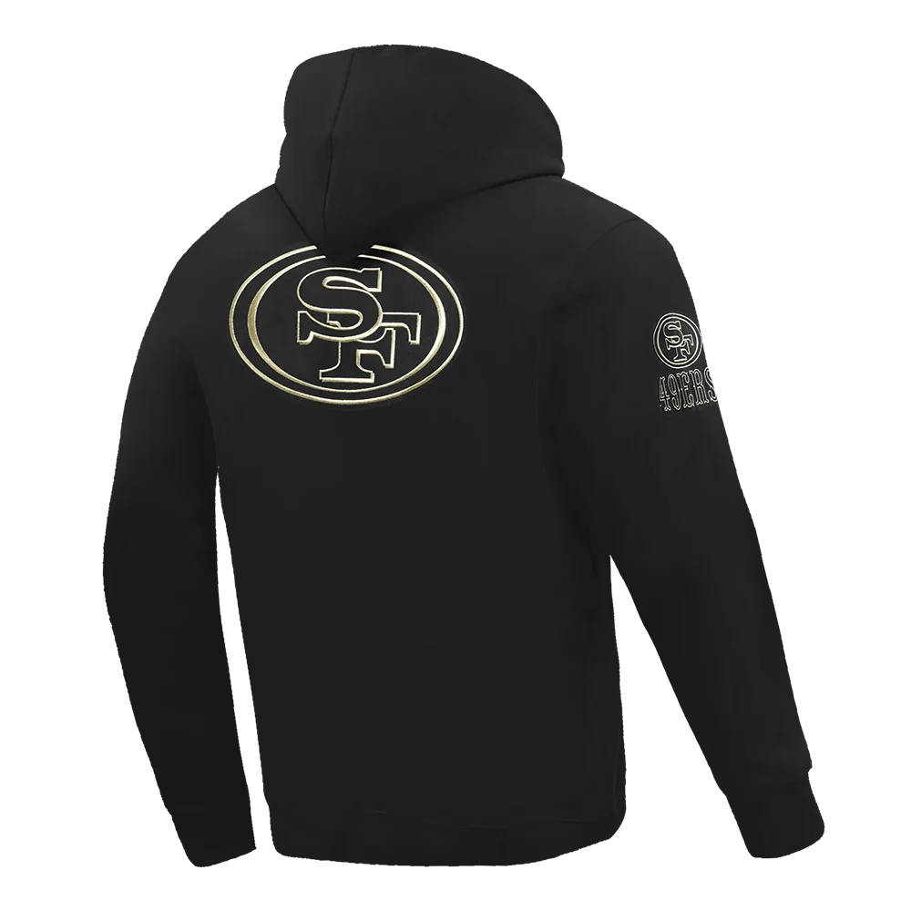 Pro Standard San Francisco 49ers Black &amp; Gold Double Knit Pullover Hoody