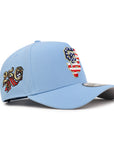 San Francisco Giants Sky Blue USA 250th Anniversary SP 9Forty A-Frame Snapback