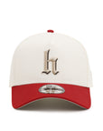 Houston Old English H Chrome Dark Red 9Forty A-Frame Snapback