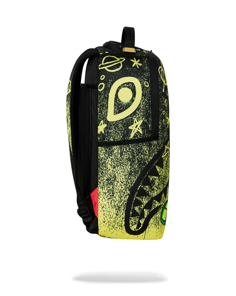SprayGround Marvin The Martian Outta Here Spraypaint DLXSR Backpack