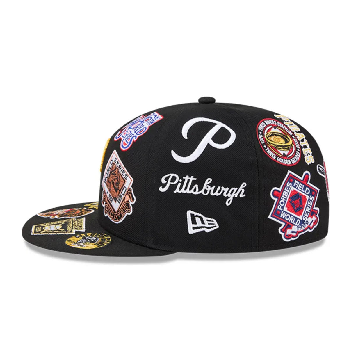 Pittsburgh Pirates All Over Team Color 59Fifty Fitted