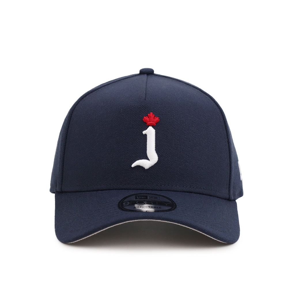 Toronto Maple Jay Navy 9Forty A-Frame Snapback