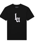 CrownMinded X Los Angeles The Standard LA Monogram Graphic Tee – Black