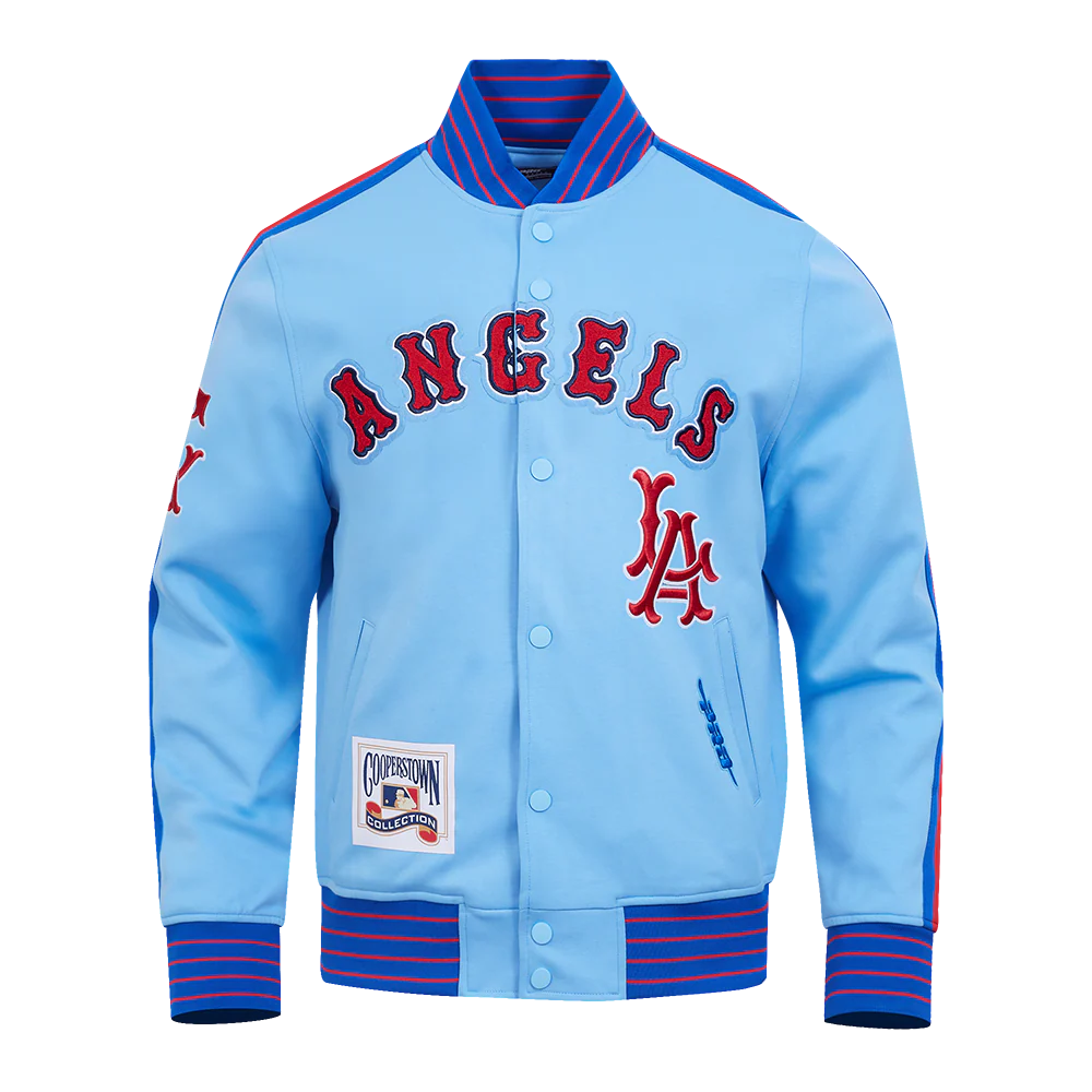 Pro Standard Los Angeles Angels Cooperstown Pro Game Day Double Knit Jacket